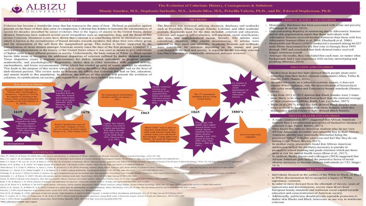Maudy Sanchez, Stephanie Sarkodie, Arlenis Silva and Priscilla Valerio evolution of colorism graphic